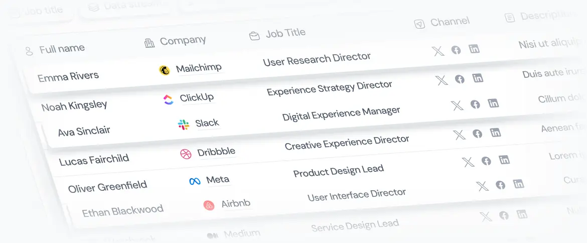 Faster Outreach