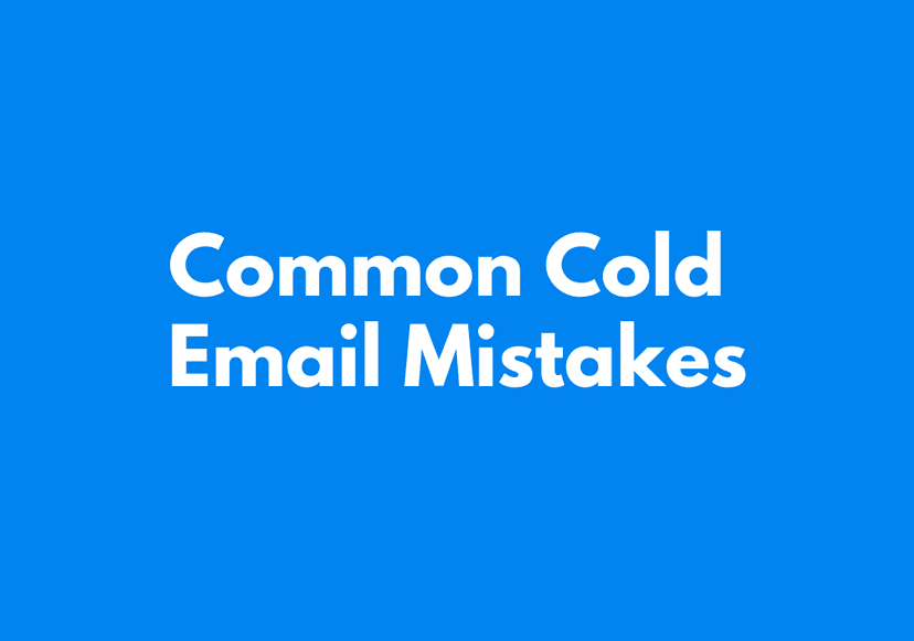 7 Cold Email Mistakes Killing Your Response Rates (With Fixes)
