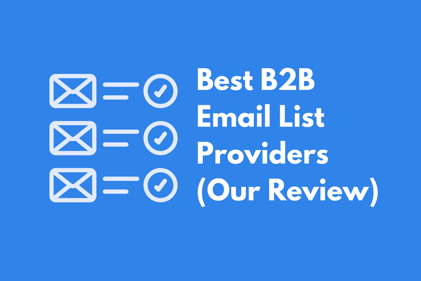 11 Best B2B Email List Providers Compared (2025)